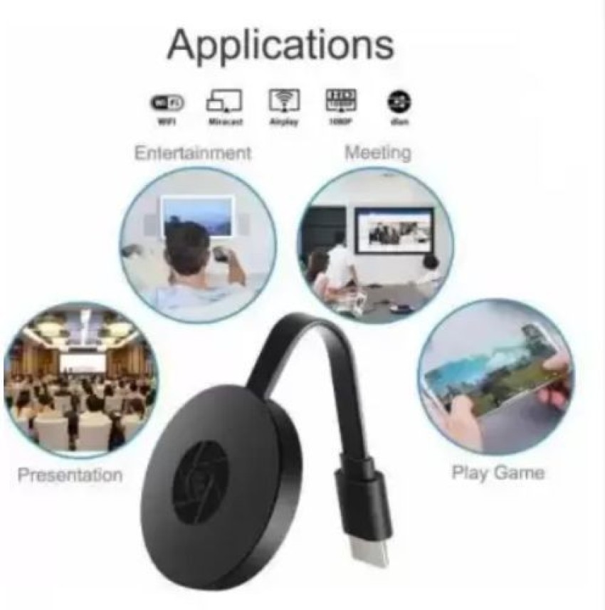 For Chromecast Google Wireless HDMI-Compatible HD Display Media Streaming  Video