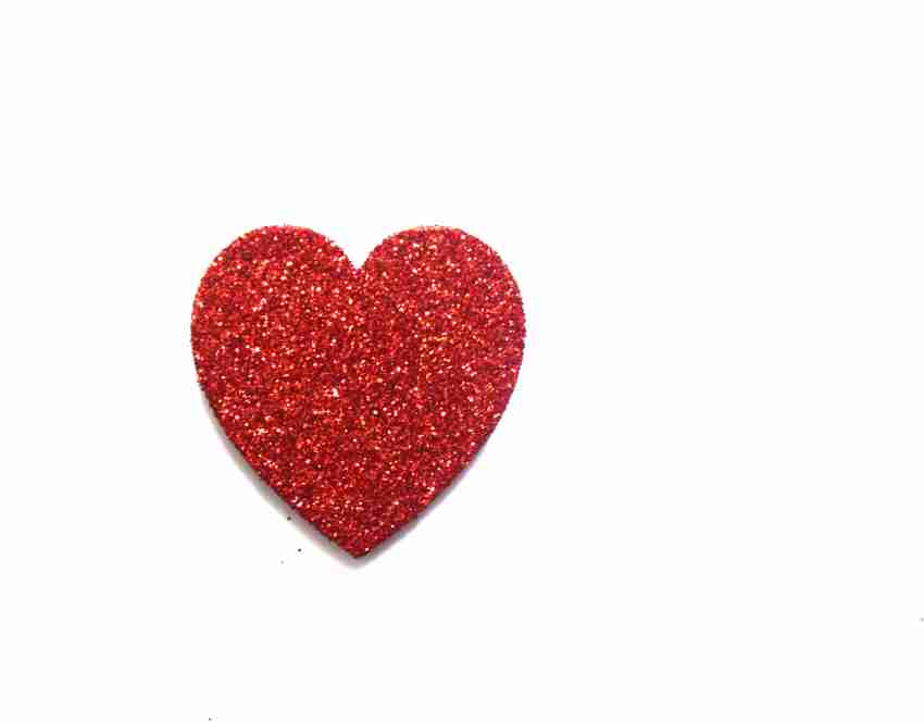 chuz n pick 5.08 cm Sparkle Gliterry Stickers Self Sticky , Contains Mini  Heart Star Shaped Craft Stickers Home Decoration and Parties,Art and Craft  Decorative Sticker,Office Product (120 Pieces) Non-Reusable Sticker Price