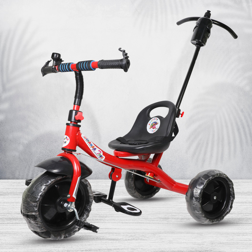 Tricycle with online parent handle