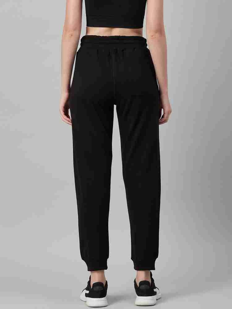 C9 Airwear Printed Women Black Track Pants - Buy C9 Airwear Printed Women  Black Track Pants Online at Best Prices in India