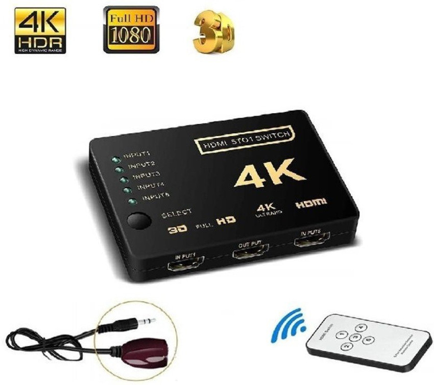 Hdmi splitter on sale 4k hdr