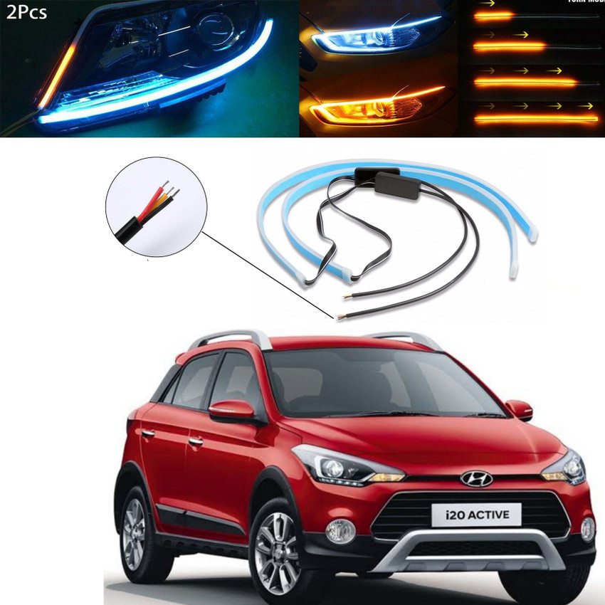 Hyundai i20 sales drl lights
