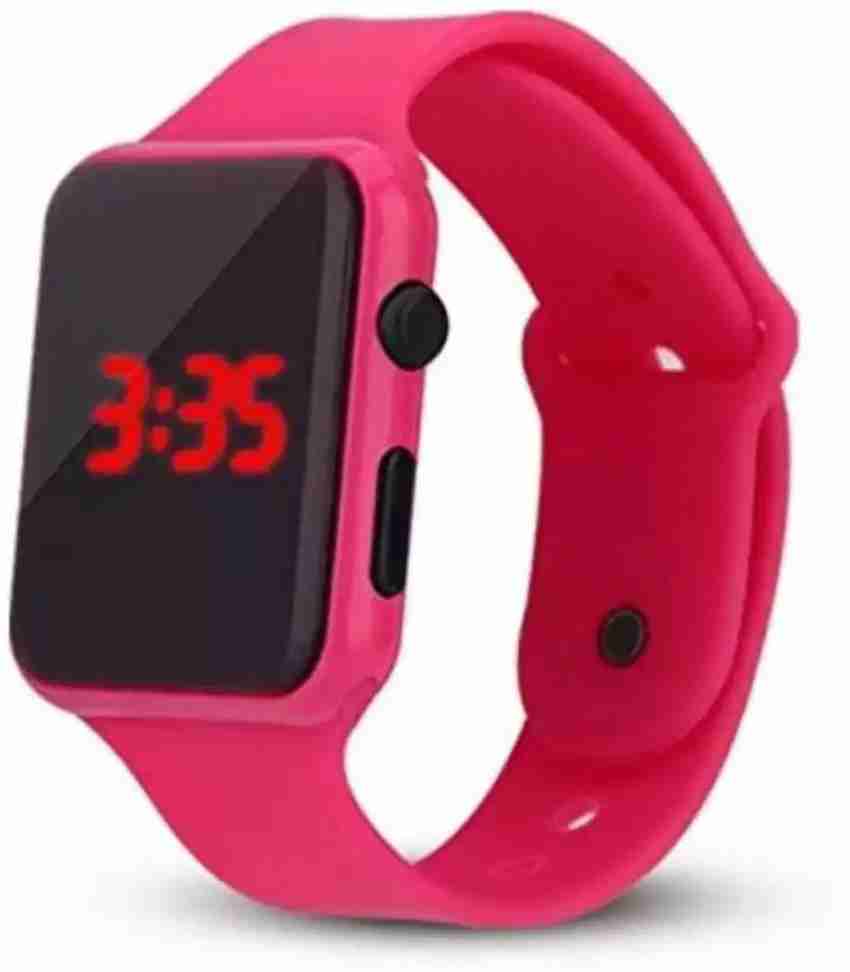 Rubber sales led watch