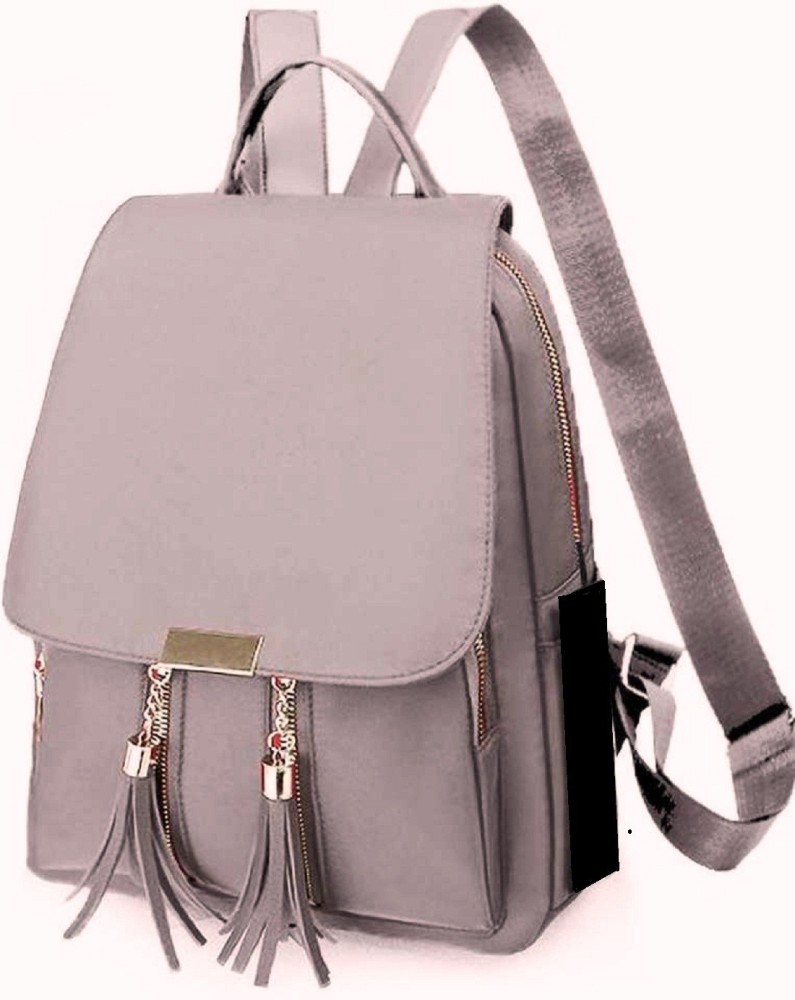 SAHAL New Trendy Latest Party Wear Pu Leather Backpack School Backpack 7 L Backpack CHIKU Price in India Flipkart