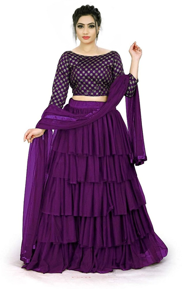 BIPIN FASHION Embroidered Semi Stitched Lehenga Choli Buy BIPIN