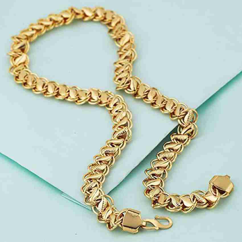 LABHUBAMON New style new year 2022 gold chain for man and boy Gold