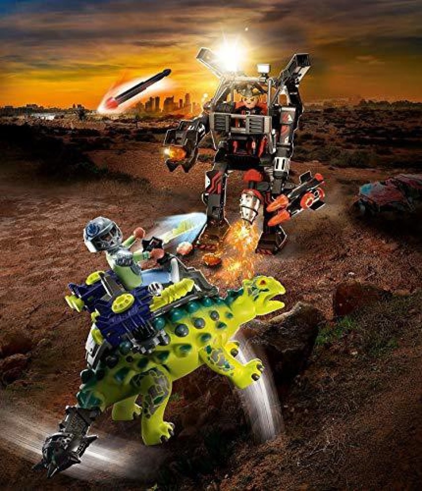 Playmobil Dino Rise Saichania: Invasion of The Robot - Dino Rise Saichania:  Invasion of The Robot . Buy Playsets toys in India. shop for Playmobil  products in India.