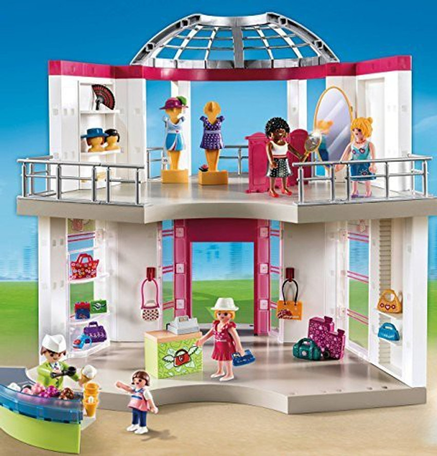 Playmobil city sales life shopping centre