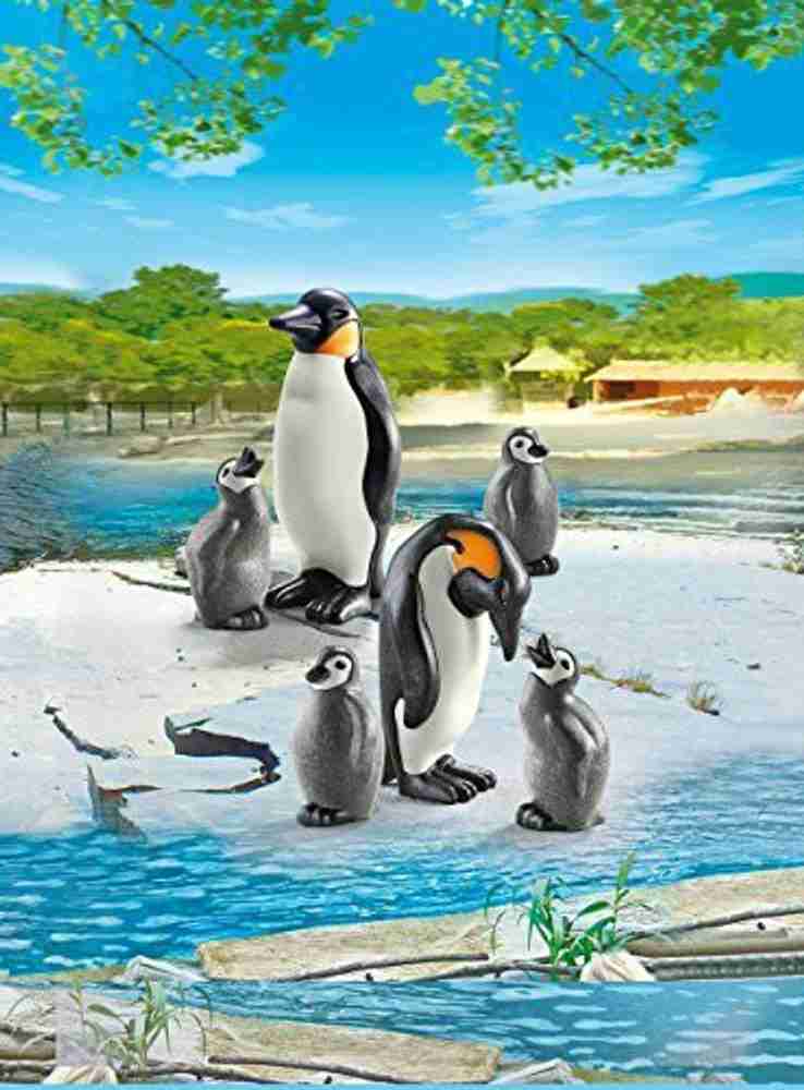 Playmobil penguin family discount