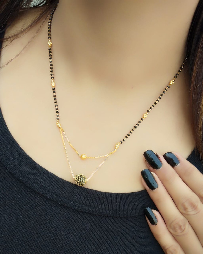 Gold mangalsutra flipkart shop
