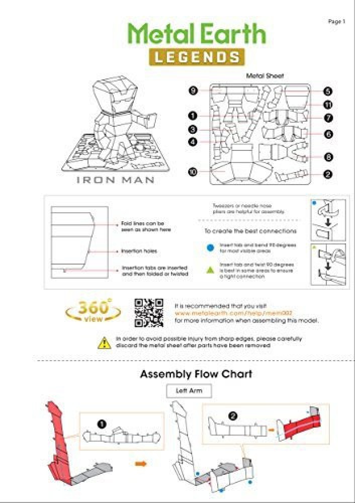 Spider-Man Metal Earth Model Kit 