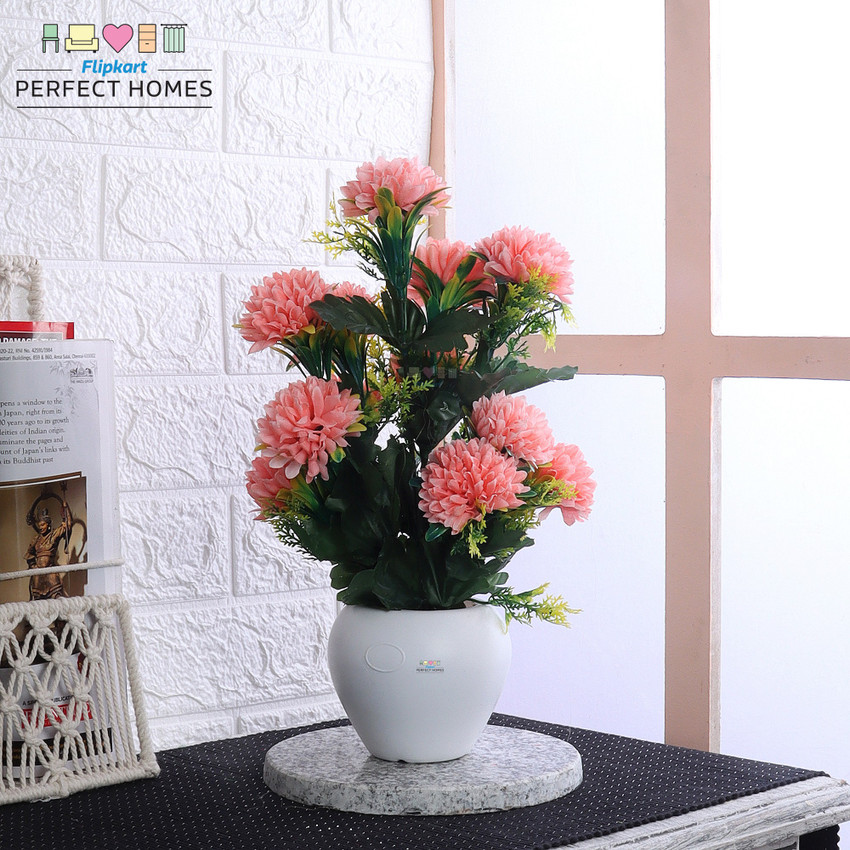 Flipkart Perfect Homes Natural Looking Artificial Floral Plant Pot