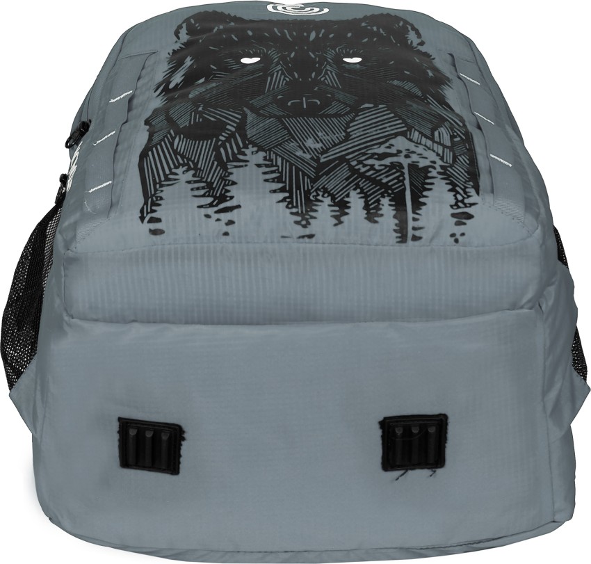 71% OFF on LOUIS CARON Hi storage printed 30 L Backpack(Black) on Flipkart