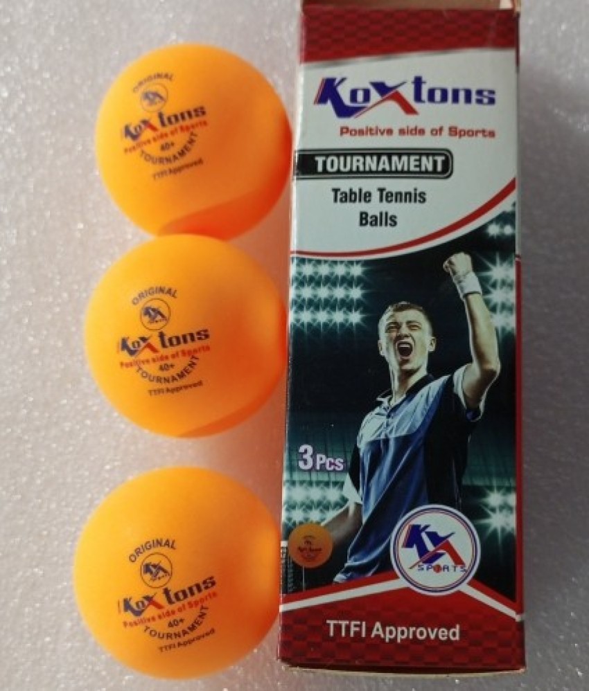 koxtons Tennis Ball Tounamet Table Tennis Ball - Buy koxtons Tennis Ball Tounamet Table Tennis Ball Online at Best Prices in India