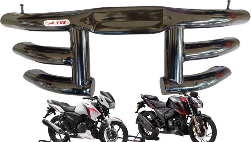 SAFETY ZONE TVS APACHE RTR 160 CRASH GUARD HEAVY DUTY Price in