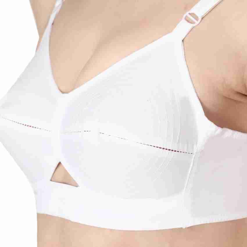 Buy HANG BANG Women's Innerwear Cotton Round Stitch Bra - Non