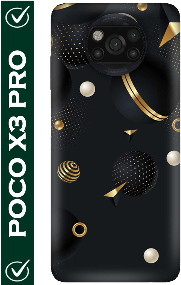 Poco X3 Pro / Poco X3 Back Cover Case | Fusion X - Black