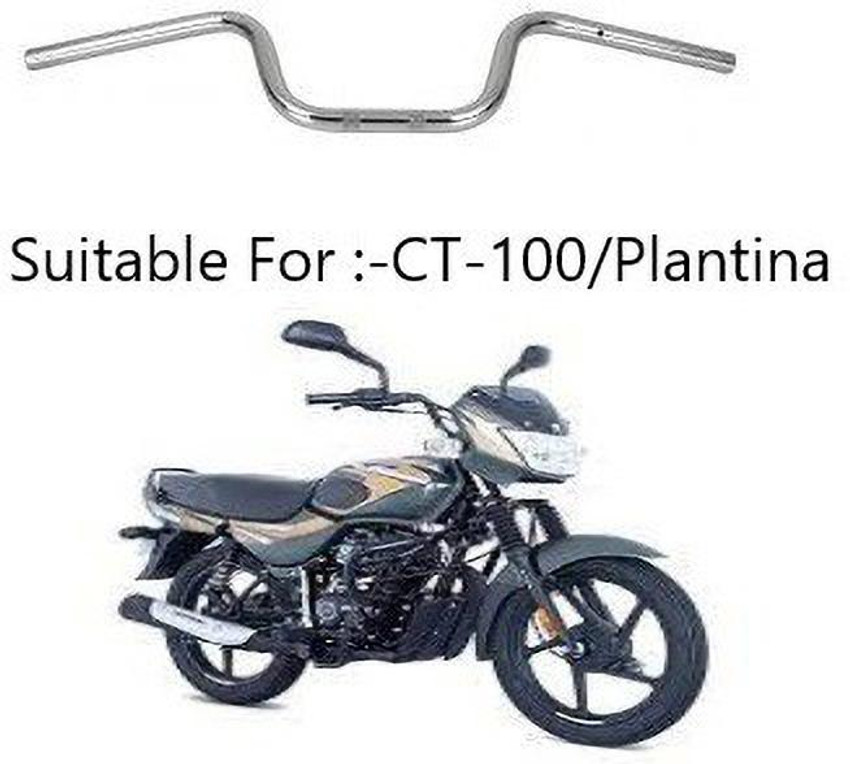 Mvaeshop Ct 100 Platina Chorme Handle Handle Bar Price in India