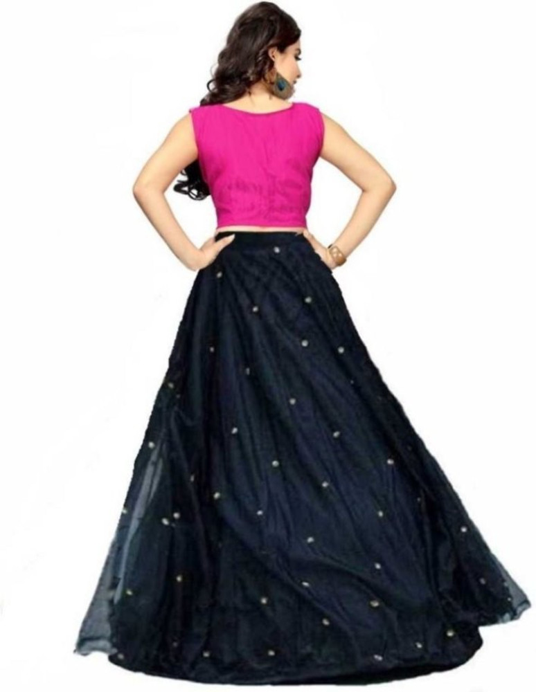 FifthFlair Embroidered Semi Stitched Lehenga Choli Buy