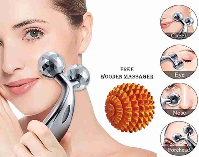 Skylight 3D - Roller Massager, 360 Rotate Roller Face Body Massager, Skin  Lifting , Wrinkle Remover and Facial Massage, Relaxation and Skin  Tightening Tool, Uni- Sex