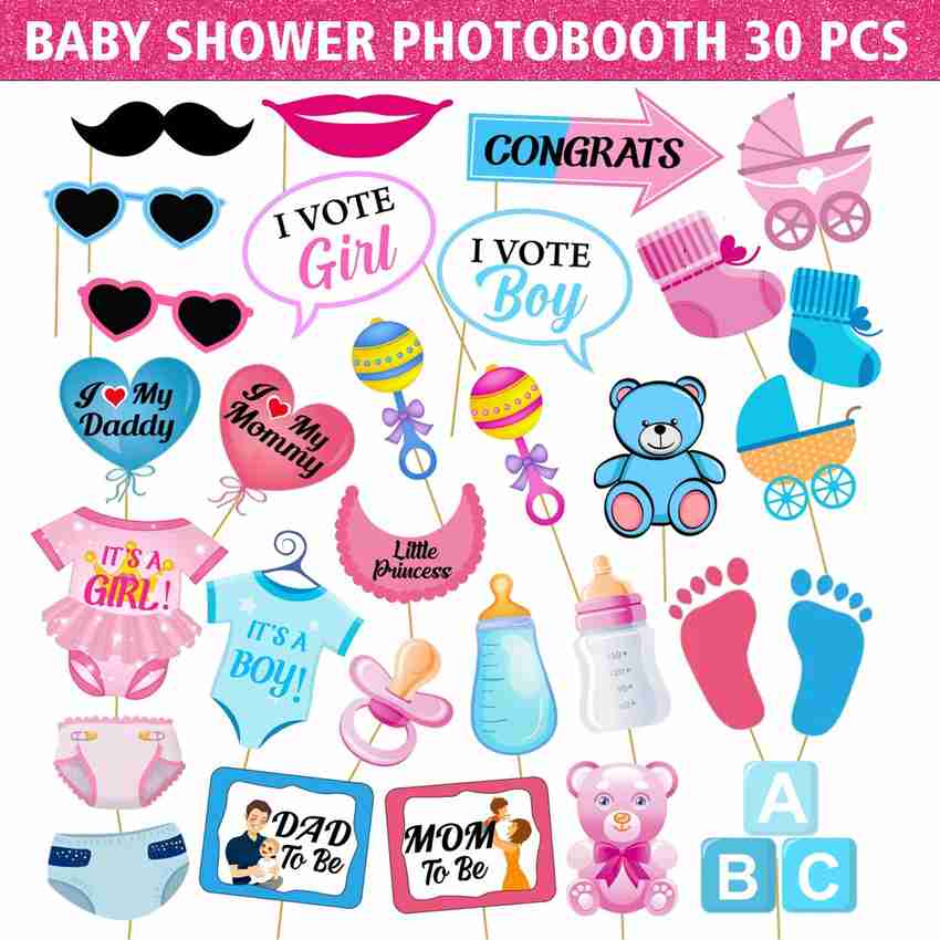 Baby shower props sales online