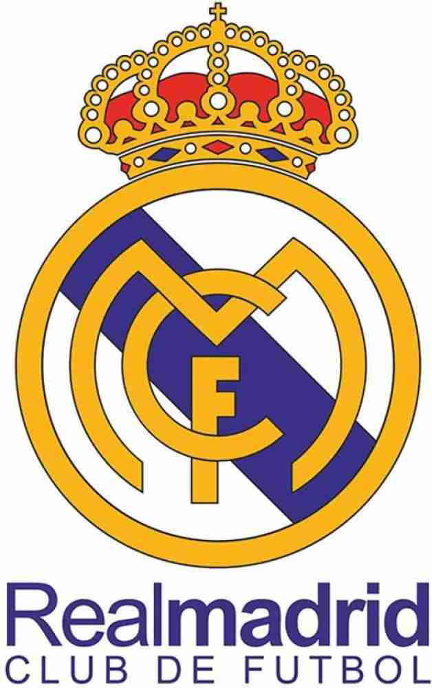 Real Madrid logo decorative sticker