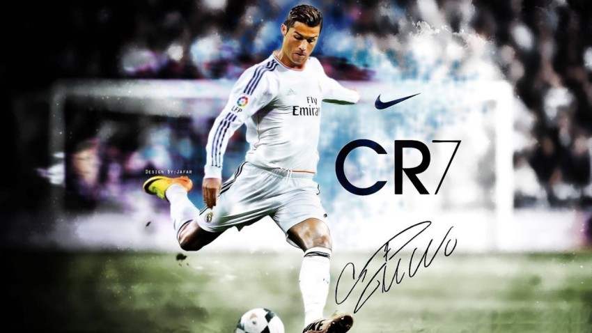 Poster Cristiano Ronaldo Real Madrid sl1218 (Plastic Large Wall Poster,  36x24 Inches, Multicolor) Fine Art Print - Sports posters in India - Buy  art, film, design, movie, music, nature and educational paintings/wallpapers