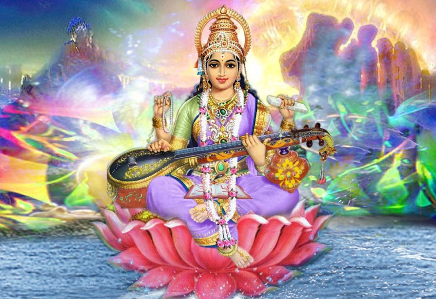 goddess saraswati wallpapers