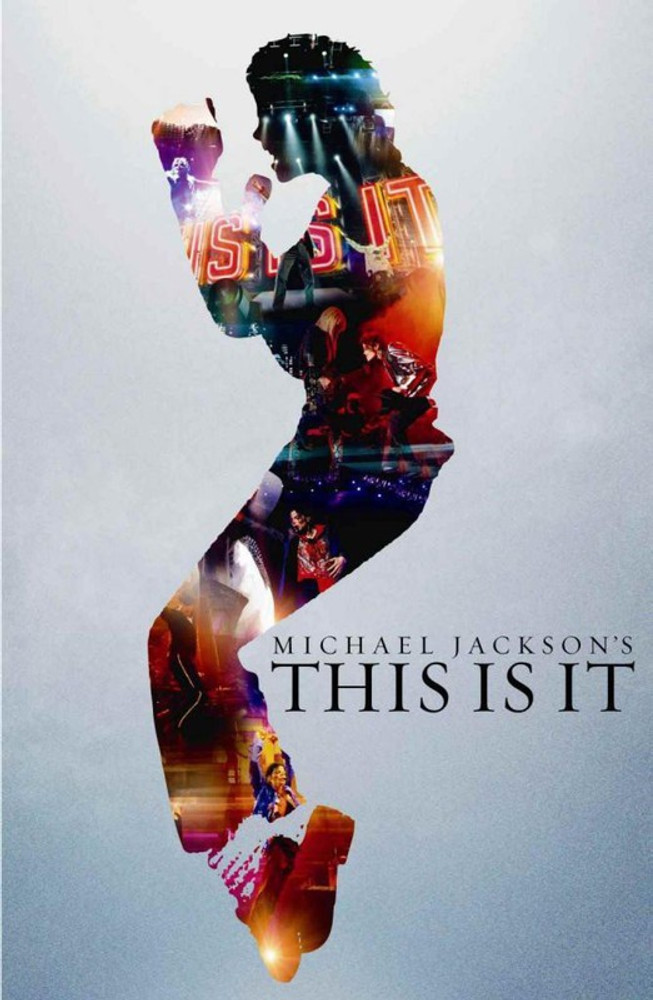 MICHAEL JACKSON THIS IS IT 両面印刷オリジナルポスター
