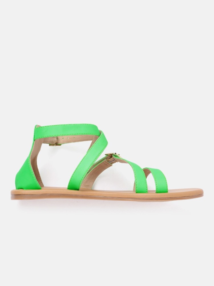 Cheap 2024 green sandals