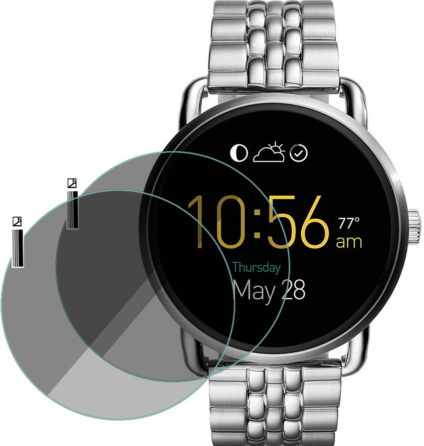 xzote Screen Guard for FOSSIL Q Wander Smartwatch xzote