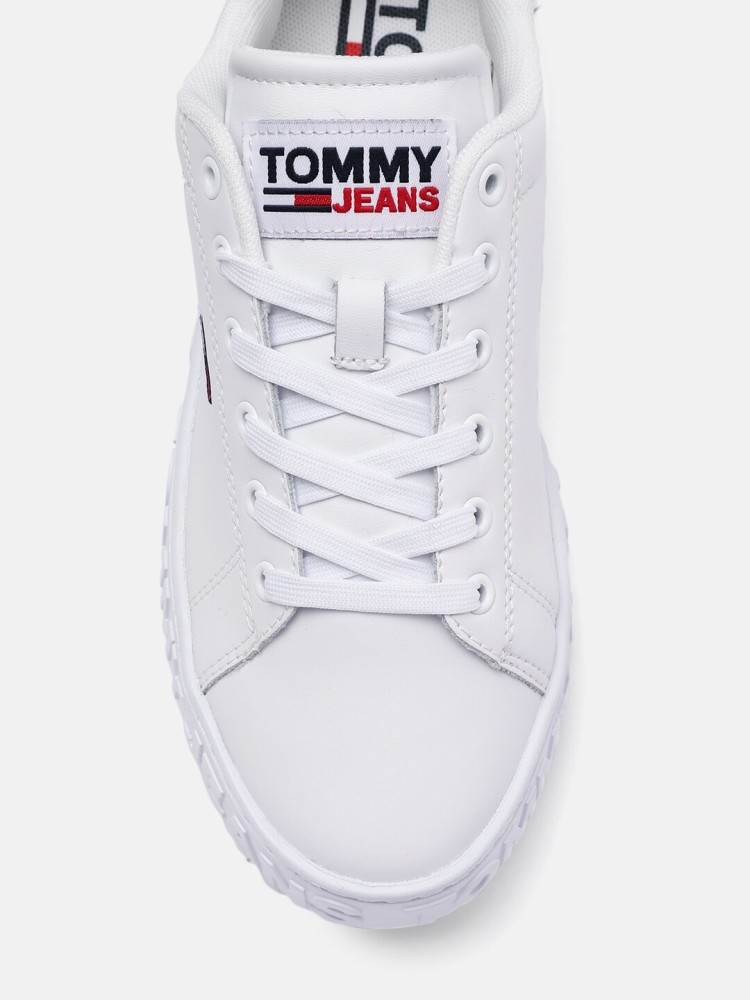 Tommy hilfiger jaz outlet trainers white