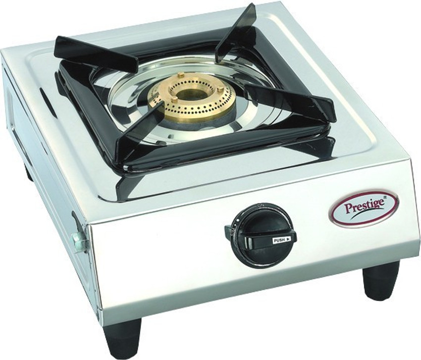 Prestige Prithvi Stainless Steel Manual Gas Stove Price in India