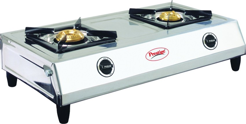 prestige gas stove 2 burner flipkart