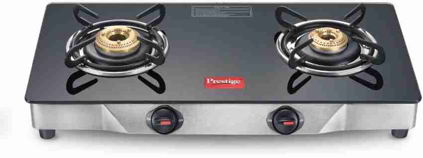 prestige gas stove 2 burner flipkart