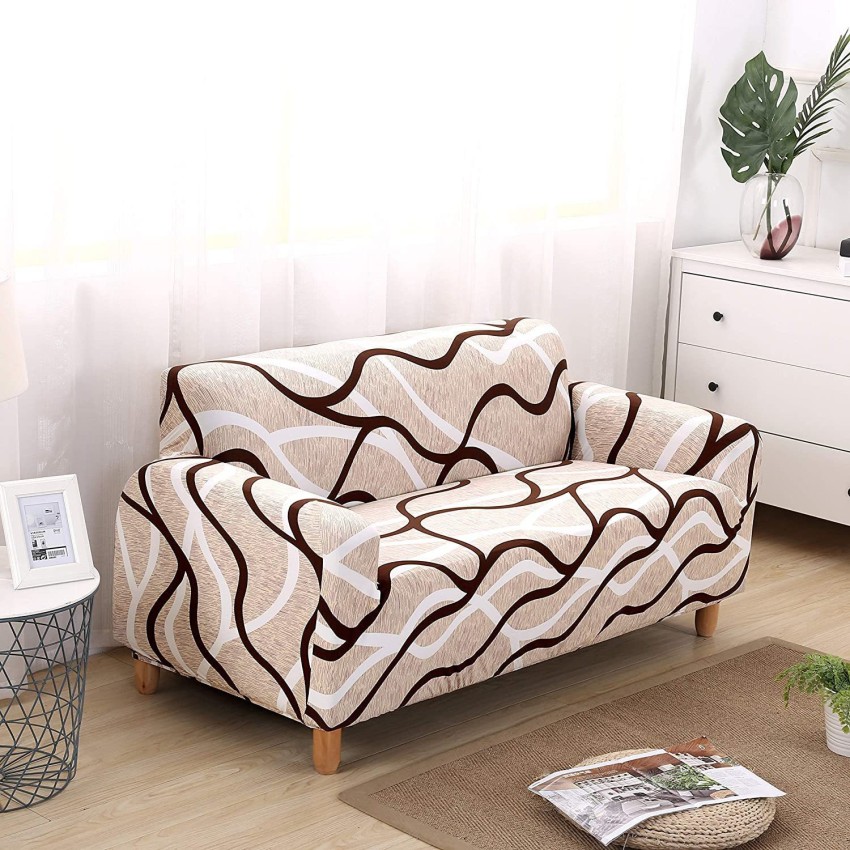 lukzer Polyester Striped Sofa Cover Price in India - Buy lukzer Polyester  Striped Sofa Cover online at