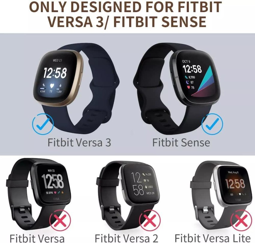 Bracelet Sport Fitbit Versa 3 et Sense - Bleu