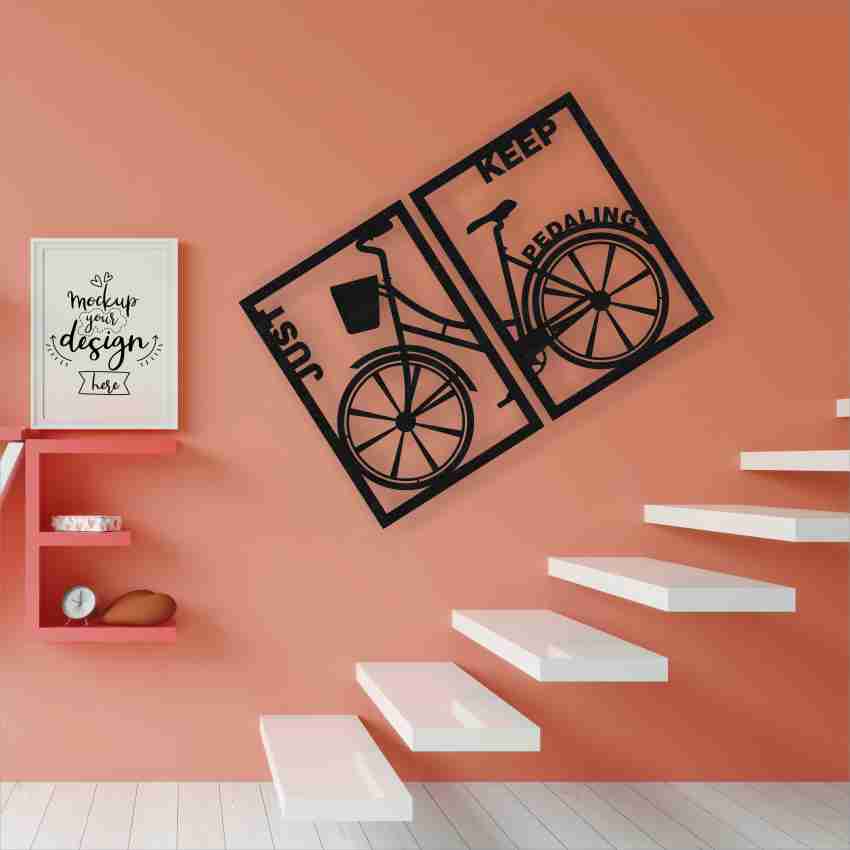 Bicycle discount wall painting