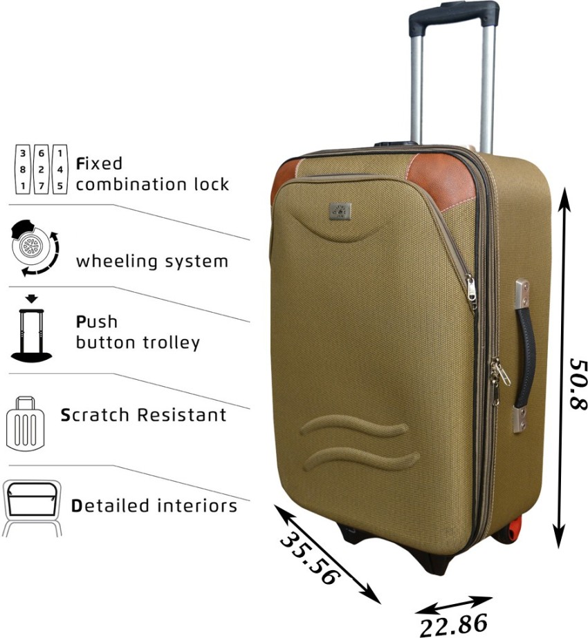 Suitcase 2025 parts names