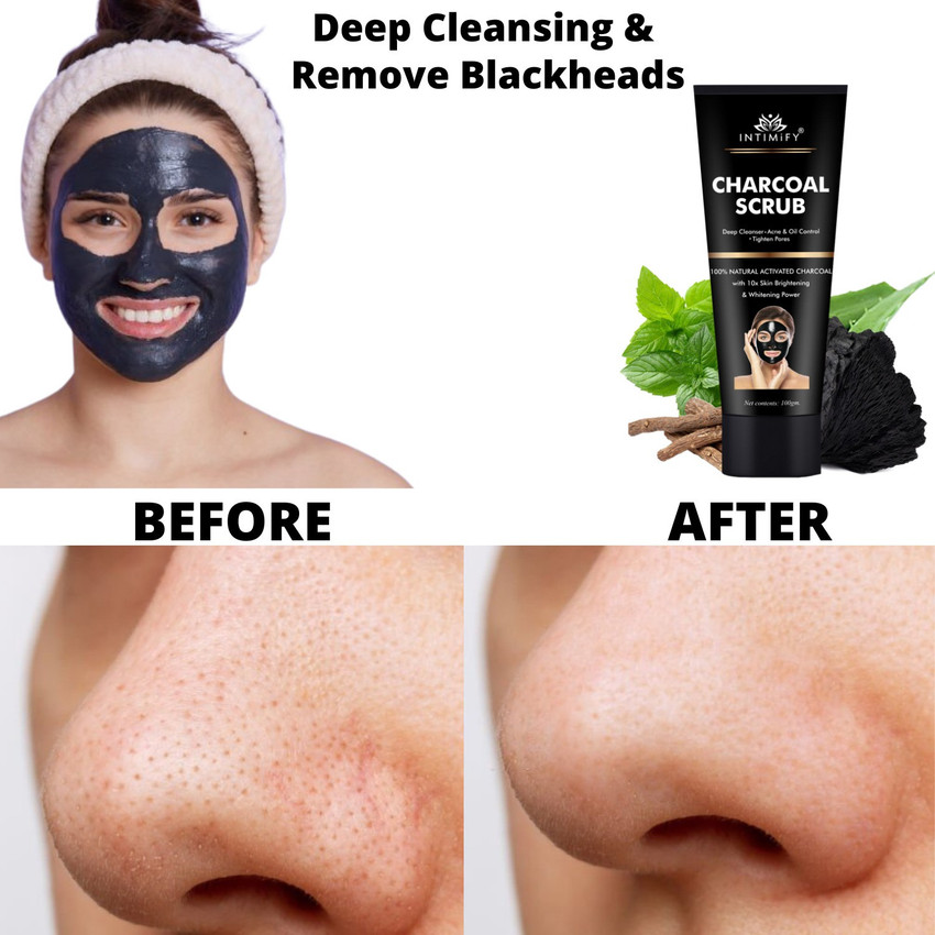 INTIMIFY Anti Pollution Bamboo Charcoal Peel Off Mask For Brighter