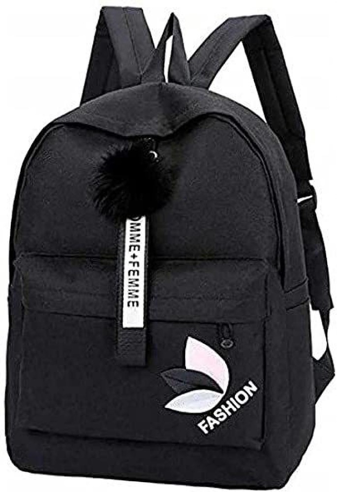TEZONE Stylish BTS Army College Bag for Girls 12 L Backpack BLACK - Price  in India
