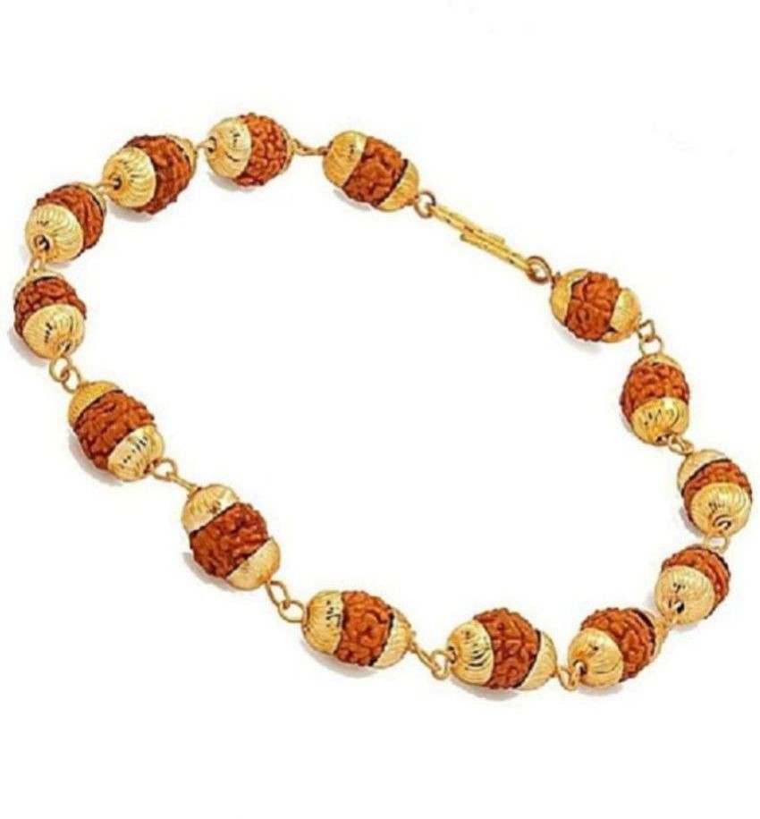 50 Golden Rudraksh Bracelet