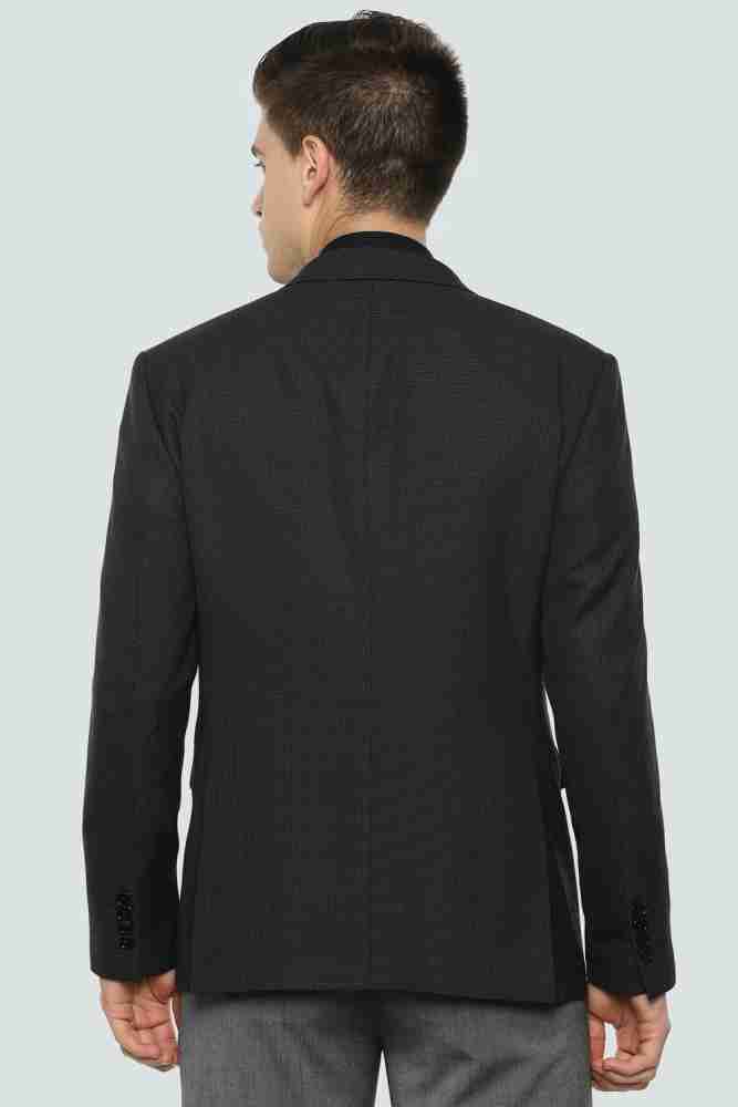 Buy LOUIS PHILIPPE Mens Slim Fit Full Sleeves Solid Blazer