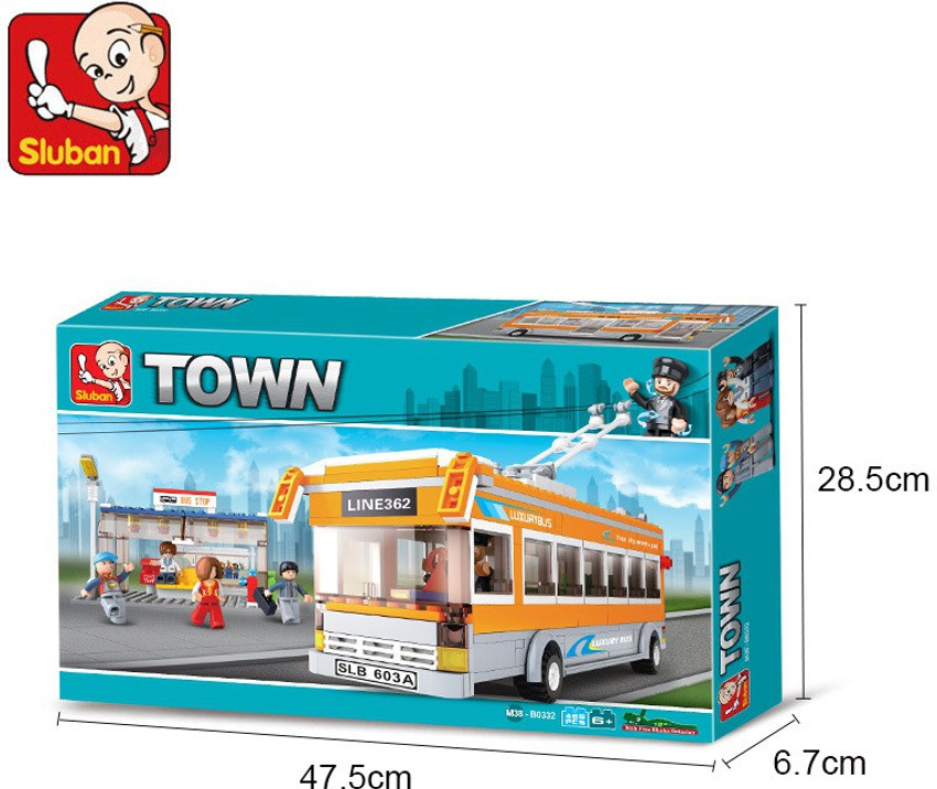 Lego discount sluban bus