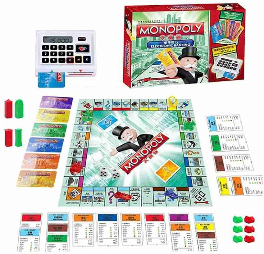  Hasbro Gaming Monopoly E Electronic Banking : Toys & Games