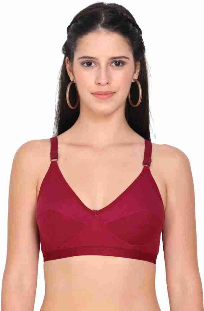 59% OFF on ZIVAME Women Push-up Heavily Padded Bra(Maroon) on Flipkart