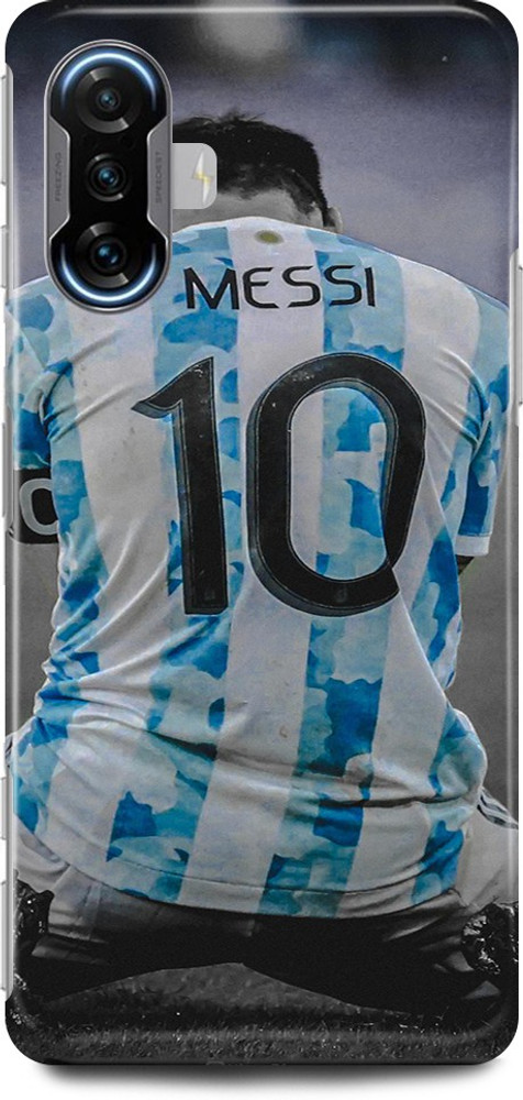 play fast Back Cover for POCO F3 GT LIONEL MESSI ARGENTINA CUP 10 MESSI play fast Flipkart
