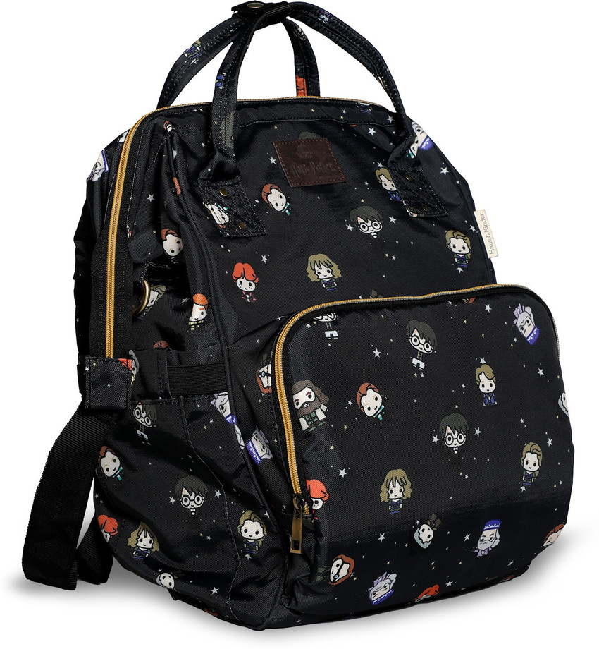 haus kinder Harry Potter Chic Diaper Bag Backpack for New Moms Dumbledore Army Black Diaper Bags Buy Baby Care Products in India Flipkart