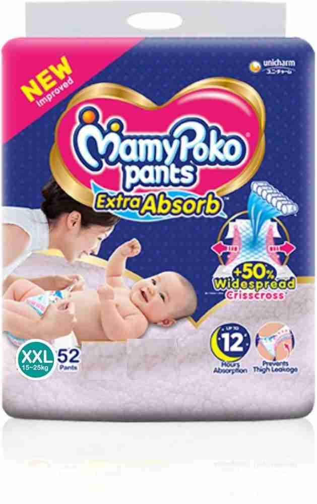 MamyPoko Pants Extra Absorb Diaper Double Extra Large Size Pack
