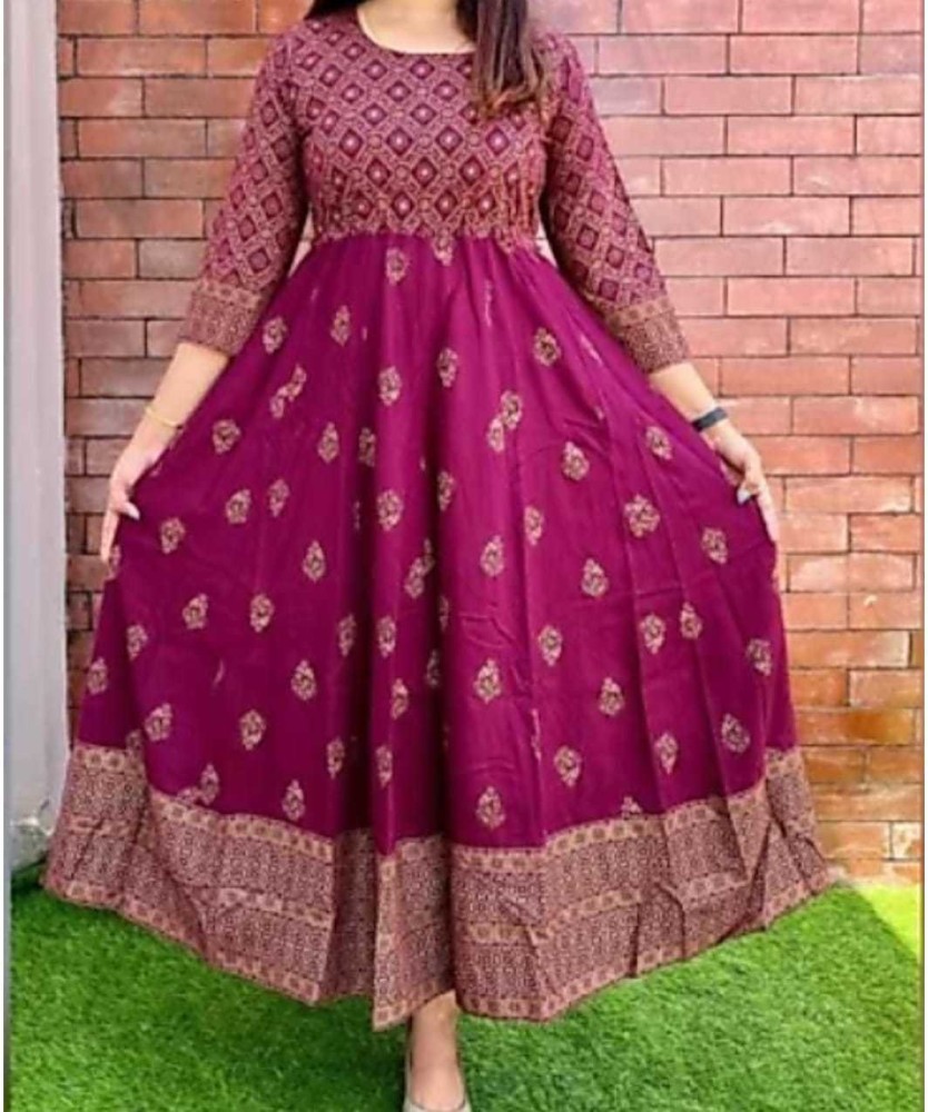 Anarkali dresses online deals shopping flipkart